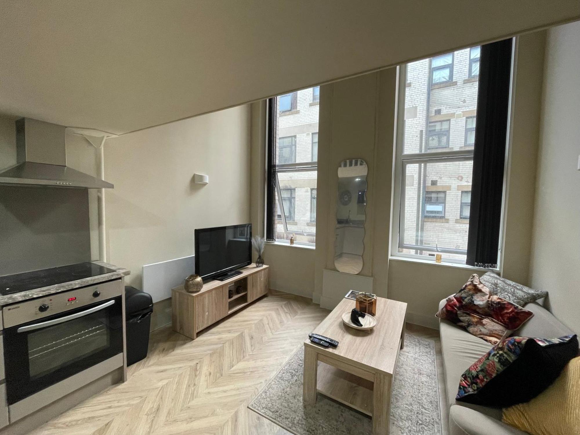 Central Station Luxury Mezzanine Apartment In Central Leeds מראה חיצוני תמונה